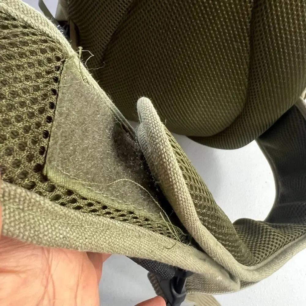 Matin Canvas Tan Camera Backpack Padded Inside Pockets Adjustable Straps